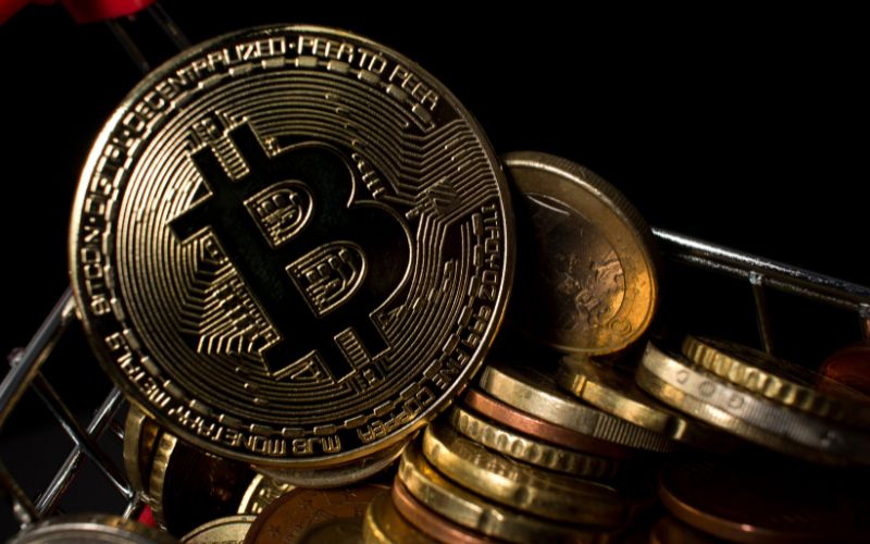 Bitcoin Münze