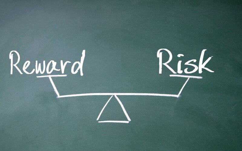 Risk Reward Waage