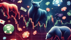 Mehr über den Artikel erfahren Ist CFD Trading Glücksspiel? Ein tiefer Einblick in Glück, Strategie und Risiko